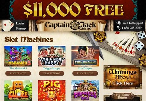 capitaine jack casino codes bonus gratuits